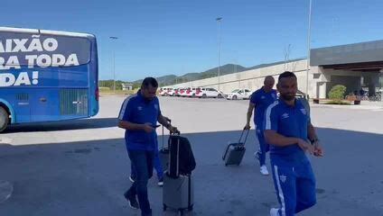 novidades Avaí embarca para enfrentar o Atlético GO veja os