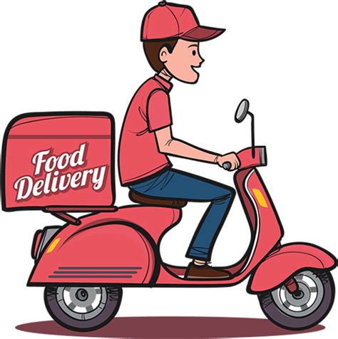 Food Delivery Service Png High Quality Image