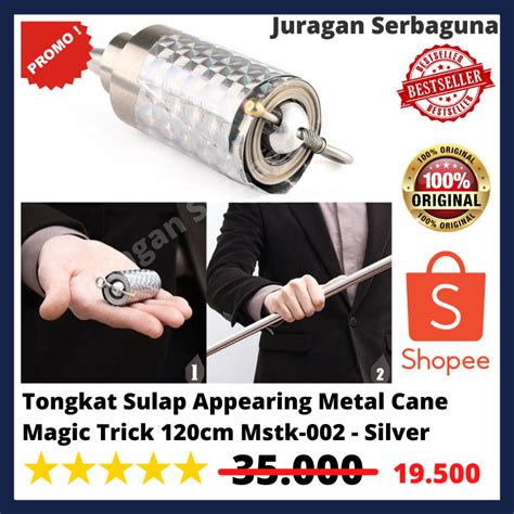 Jual Tongkat Sulap Appearing Metal Cane Magic Trick Cm Mstk