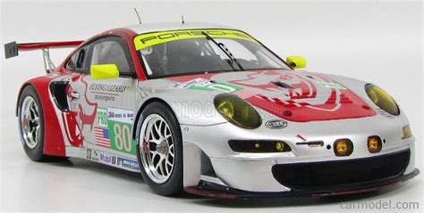 SPARK MODEL 18S074 Scale 1 18 PORSCHE 911 997 2 GT3 RSR FLYING LIZARD