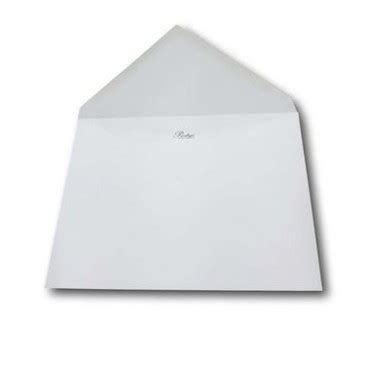 Enveloppes Prestiges Blanches Pointues 162 X 229mm