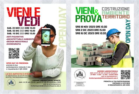 Open Day Vieni E Vedi Iis A Volta Pavia