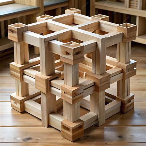 Japanese joinery techniques used to assemble a wooden structure