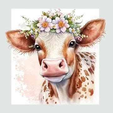 Pin on Cow art