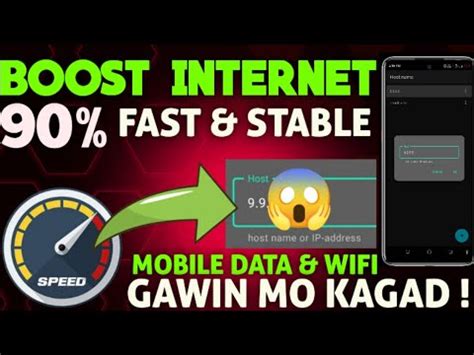 Paano Pabilisin Ang Internet Connection Mo Fast Stable Youtube