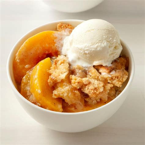 Peach Crumble