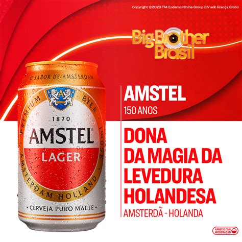 Patrocinadora Oficial Do BBB23 Amstel Brasil