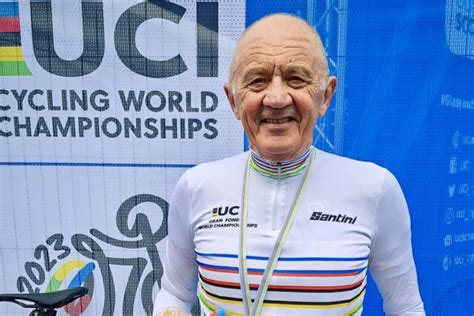 À 75 ans il devient champion du monde de cyclisme le rêve d une