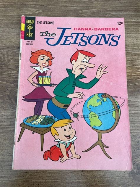 The Jetsons Vg Fn Gold Key Silver Age Comic Book Hanna