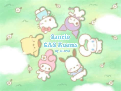 Sanrio CAS Rooms by ellcrze | ellcrze on Patreon Sims 4 Body Mods, Sims ...