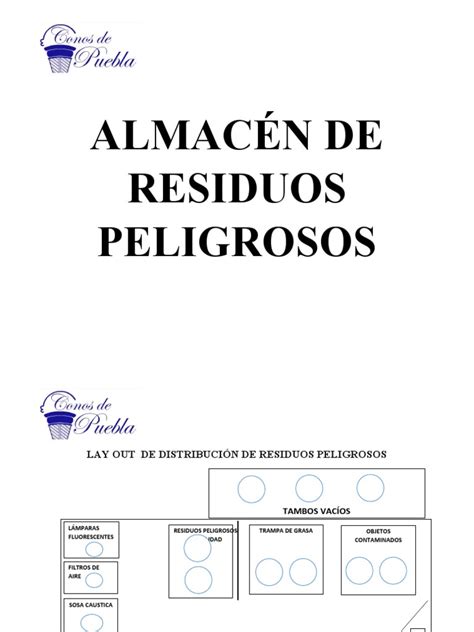 Almacén De Residuos Peligrosos Pdf