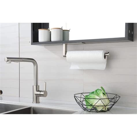 Antfurn Wall Mount Brushed Nickel Paper Towel Holder Set Of