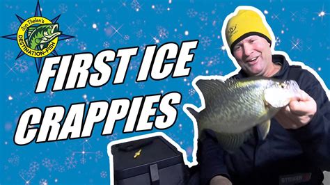 How To Catch Early Ice Crappies Youtube