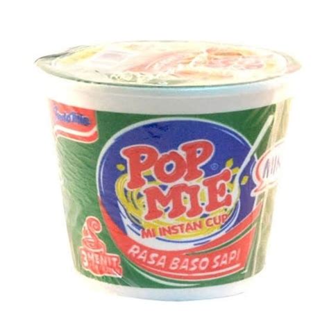 Jual Popmie Pop Mie Kuah Mini Rasa Baso Sapi Karton Pcs Di Lapak