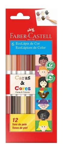 Lápiz bicolor Faber Castell 12 caras y colores MercadoLibre