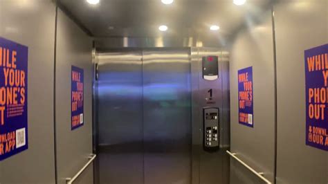 Schindler Hydraulic Elevator At Dave Busters At The Willowbrook Mall In