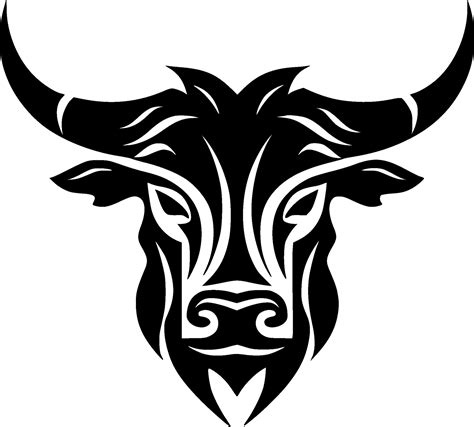 Bull - Minimalist and Flat Logo - illustration 43277165 Vector Art at ...