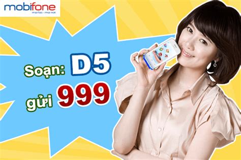 Gói D5 MobiFone Cách đăng ký chỉ 5K có ngày 1GB ngày