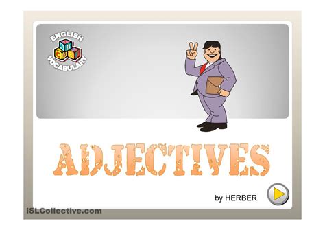 Adjectives Ppt Adjectives English Adjectives Ppt