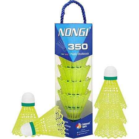 Buy Nongi Plastic Badminton Shuttlecocks For Indoor Outdoor