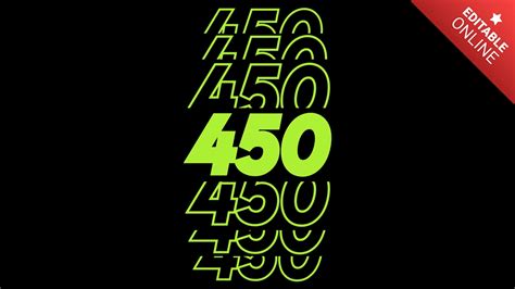 450 Text Effect Generator