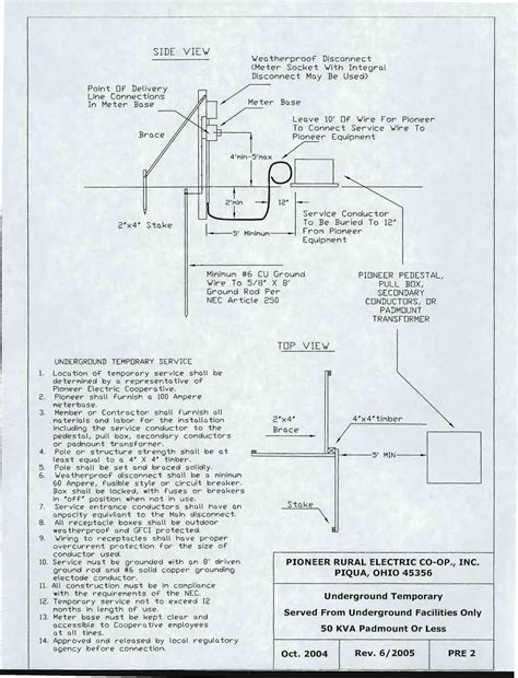 New Service/Upgrades | Pioneer Electric Cooperative