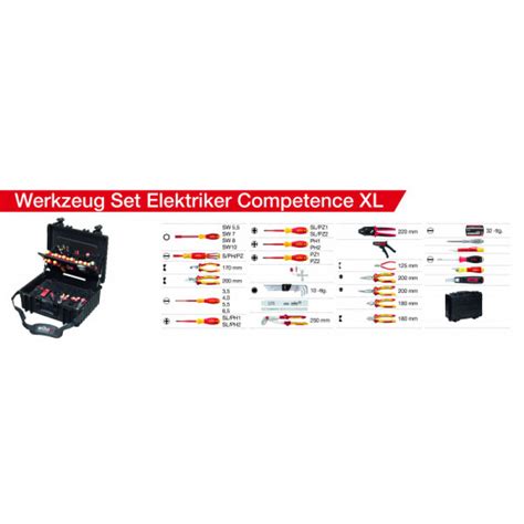 Wiha Electrician Competence Xl Tool Set Pieces Express Electrical