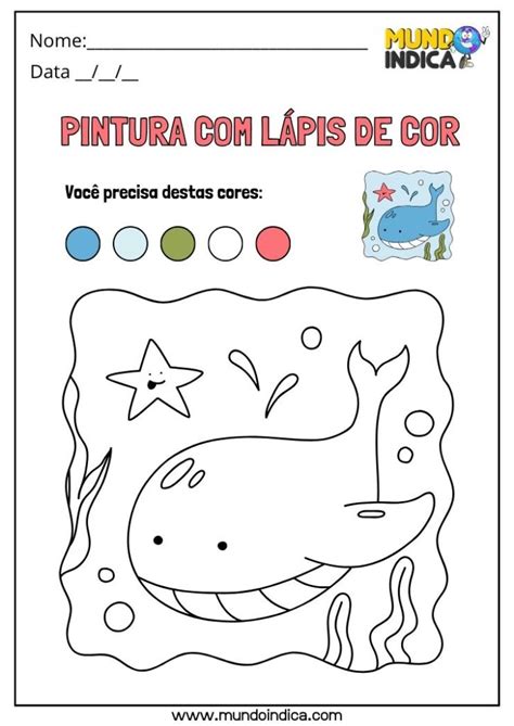 Atividade De Pintura Infantil - 15 Atividades de Pintura Dirigida para Educação Infantil