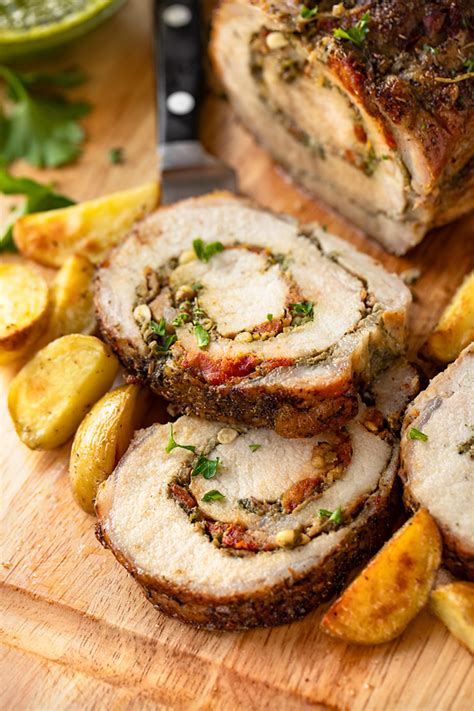 Stuffed Roasted Pork Loin