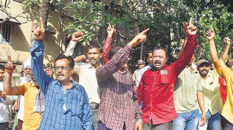 Protest Outside Sharad Pawars House Nagpur Man Arrested Mumbai News