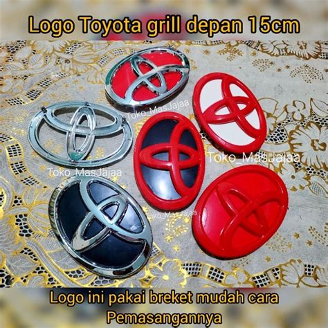 Jual Logo Toyota Grill Depan Calya Avanza Grand New Rush All New Logo