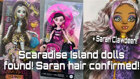 MONSTER HIGH NEWS Scaradise Island Dolls Found NEW Core Clawdeen