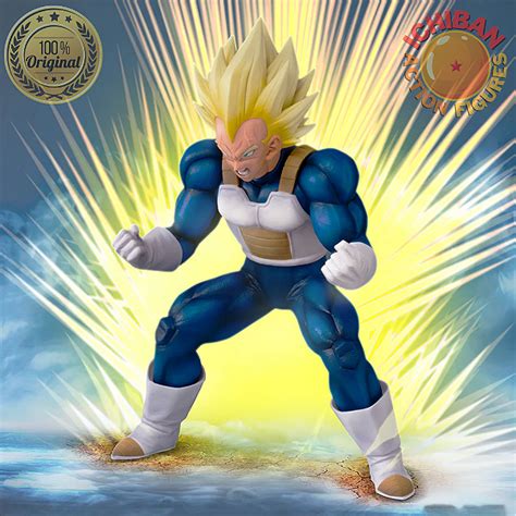 Super Vegeta Ssj Dragon Ball Z Masterlise Ichiban Kuji Letra E Bandai