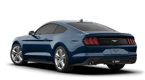 2021 Ford Mustang Ecoboost® Premium Fastback Antimatter Blue 2 3l Ecoboost® Engine Fines Ford