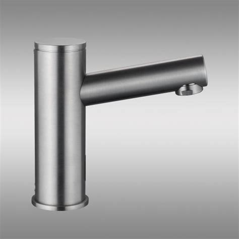 Benkiser Metrix Basin Fitting Mains Powered Brushed Stainless Steel