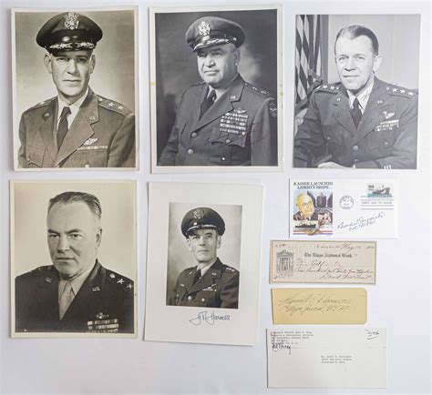 Lot - WORLD WAR II AIR FORCE GENERALS (10)