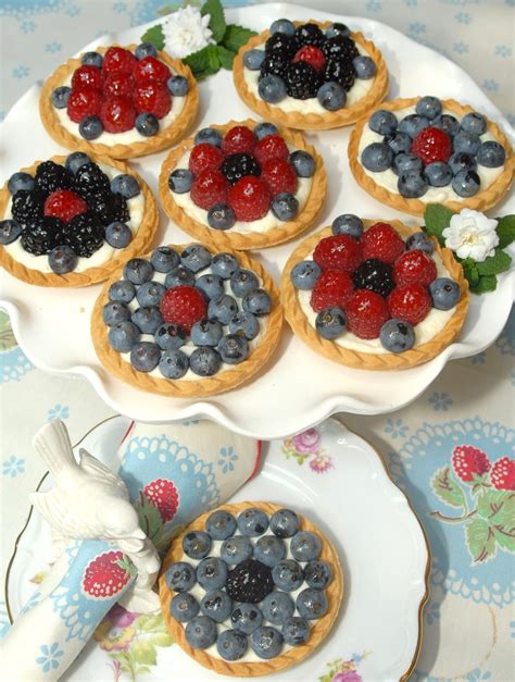 Pink Piccadilly Pastries Easy Fruit Tarts For A Summer Afternoon