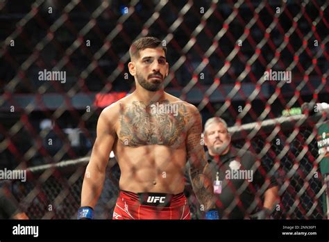 Las Vegas Nv July 10 Ilia Topuria Prepares To Fight Ryan Hall In