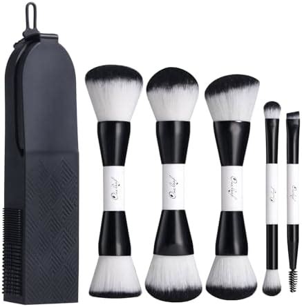 Amazon Oneleaf Makeup Brushes Set Dual Ended Brushes For