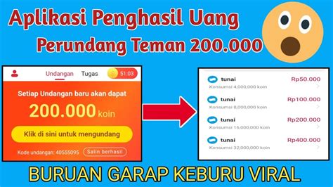 TERBARU Aplikasi Penghasil Saldo Dana Daftar Langsung Narik YouTube