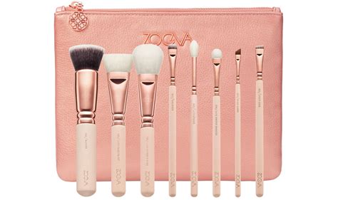 Zoeva Rose Golden Brush Set Made Of Natural And Synthetic Hair 8