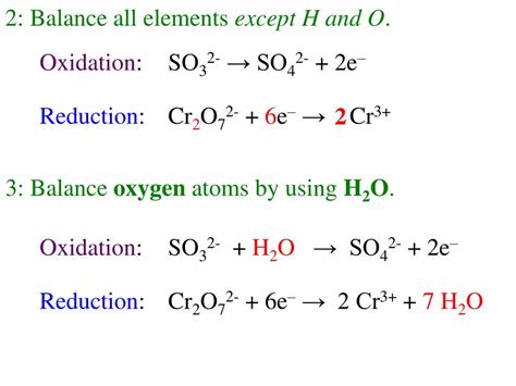 Ppt Balancing Redox Reactions 2 Powerpoint Presentation Free Download Id4973340