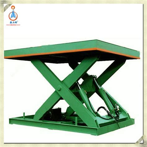 Stationary Scissor Lift Elevator Table Platform Fixed Scissor Lift