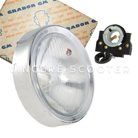 Jual Headlamp Siem Grabor Vespa Sprint Veloce Bagol Rally Shopee