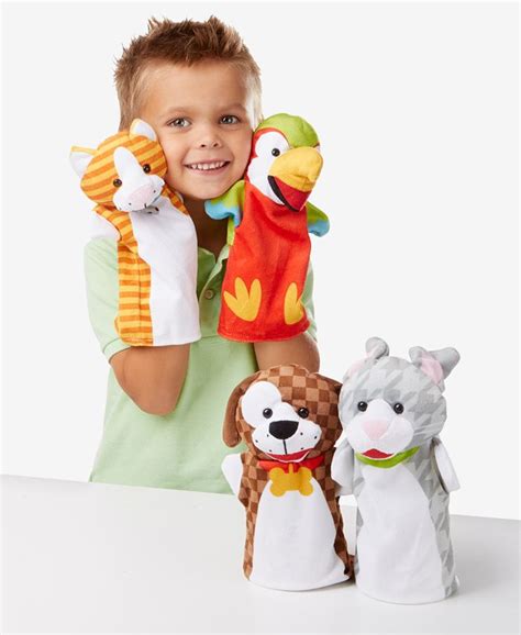 Melissa And Doug Melissa And Doug Playful Pets Hand Puppets Macys