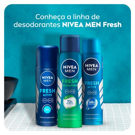 Desodorante Nivea Men Fresh Active Beleza Na Web