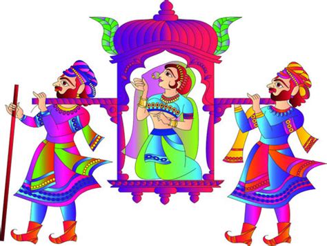 Im Genes De Indian Wedding Doli Clipart