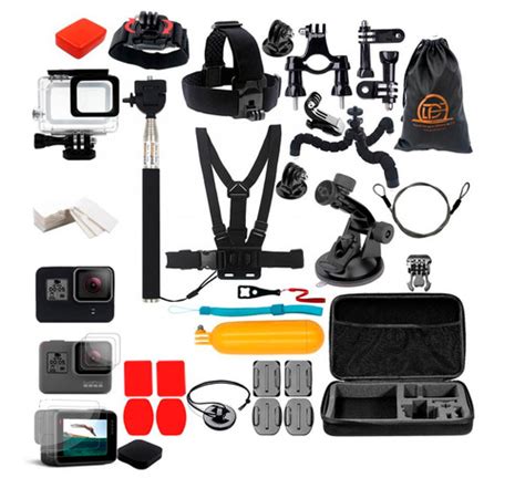 Kit Pel Cula Case Boia Caixa Estanque Gopro Hero Black