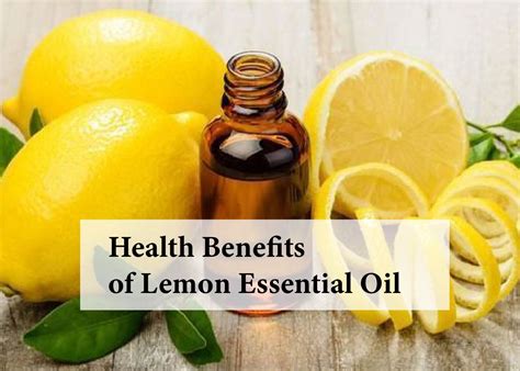 5 Health Benefits Of Lemon Essential Oil Good Relaxation