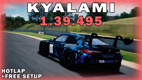 KYALAMI Hotlap Free Setup BMW M4 GT3 1 39 495 ACC 1 9 8 YouTube